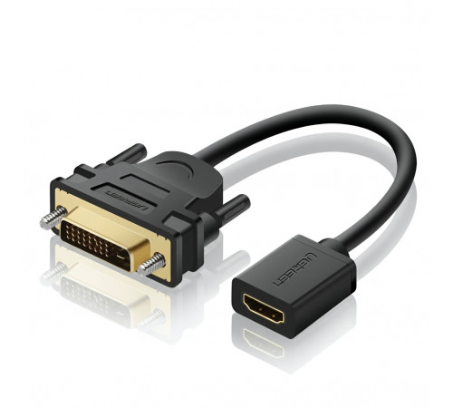 Видео-переходник-адаптер | DVI-D на HDMI (двунаправленный) | UGREEN UG-20118